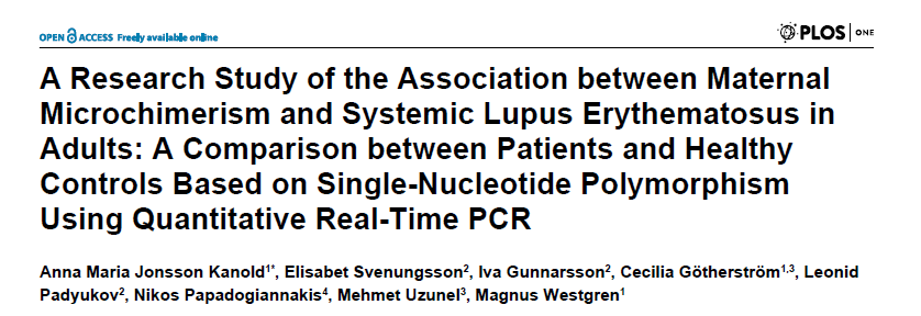 Artikel III Syfte: Att utforska associationen mellan systemisk lupus erytematosus (SLE) hos vuxna och förekomsten av