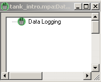 Dataloggning / Trend (kapitel 6 E-Designer reference manual) PLC8B:14 Dataloggning innebär att en eller flera signaler samplas vid jämna tidpunkter och att värdena sparas i en fil.