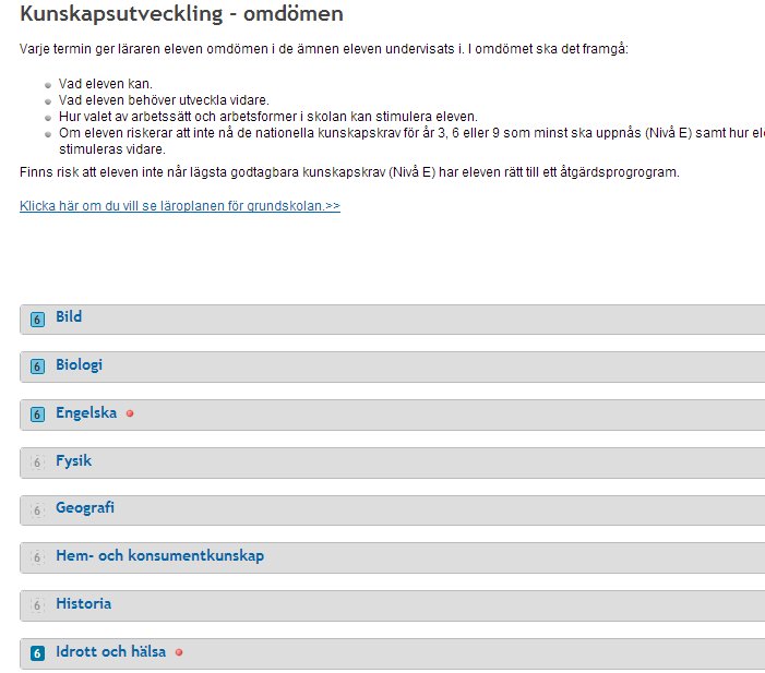 UNIKUM GUIDE FÖRÄLDRAR GRUNDSKOLA Se mer av barnets dokumentation Se mer om valda delar genom att klicka på de blå texterna som länkar dig