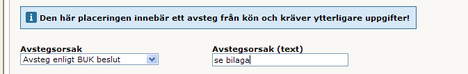 Avstegshantering För att säkra att turordningen i kön följs så finns det en inställning som aktiverar funktionen avstegsorsak.