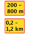 Kapitel 6. Regler för vägmärken med mera vid vägarbete När märket placeras i anslutning till en trafiksignal ska märkets lyktor vara släckta om det bedöms att de stör signalen.
