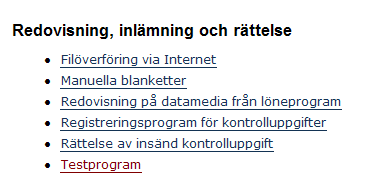 Nu skapas 2 filer och dessa placeras på den plats du valt. För att skicka testfilen går du in på www.skatteverket.