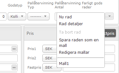 b) Skriv in ett känt id-nummer i fältet AdressID och tryck på Enter-tangenten på ert tangentbord så laddas adressen från kontaktlistan.