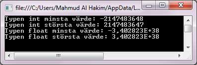 Den kräver fler bitar och talområdet är inte så stort som för flyttalstyperna. Används i första hand för applikationer där man räknar pengar. Copyright 2015 - Mahmud Al Hakim www.webacademy.