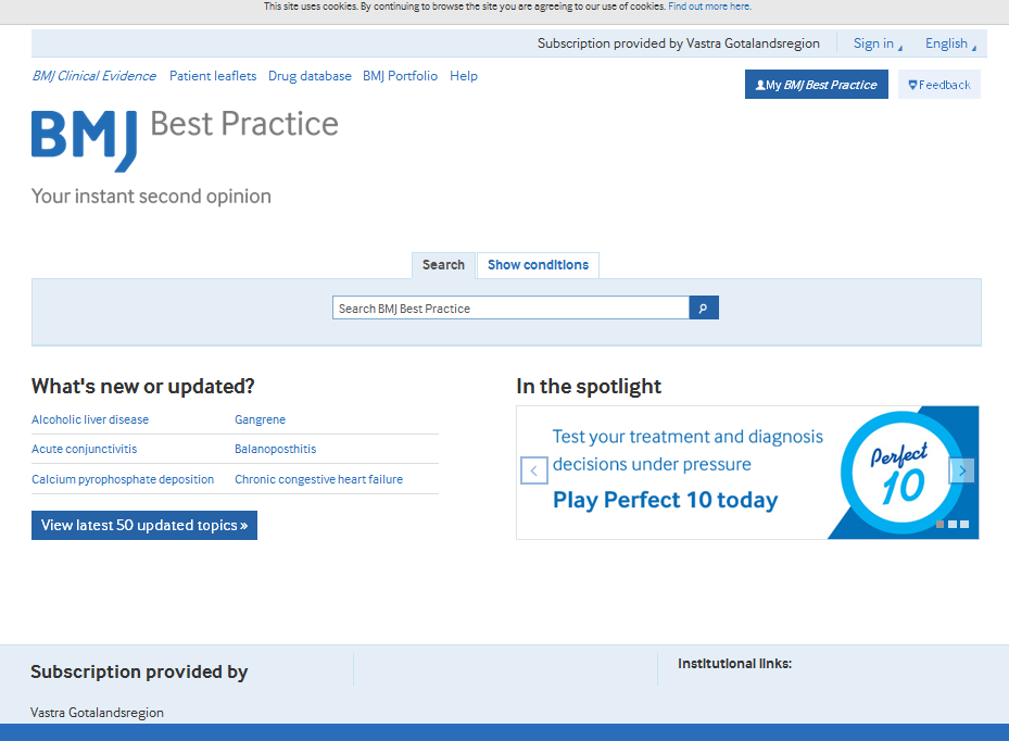 Övrigt A. BMJ Clinical