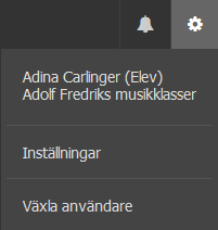 Favoriter Om det är en film som du gillar eller vill använda dig av fler gånger kan du trycka på stjärnan. Den blir då gul och markerad som en favorit.