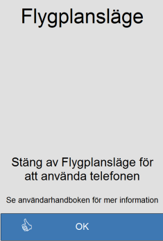 8.3 Felmeddelanden för SMS (skicka) Om SMS:et inte går iväg som det ska visas en eller flera av dessa sidor beroende på fel samt om det skickas från Memoactive eller Memoplanner. 8.3.1 Memoactive Denna sida visar om det är dålig/ingen täckning eller om teleoperatören har problem med sitt nät.