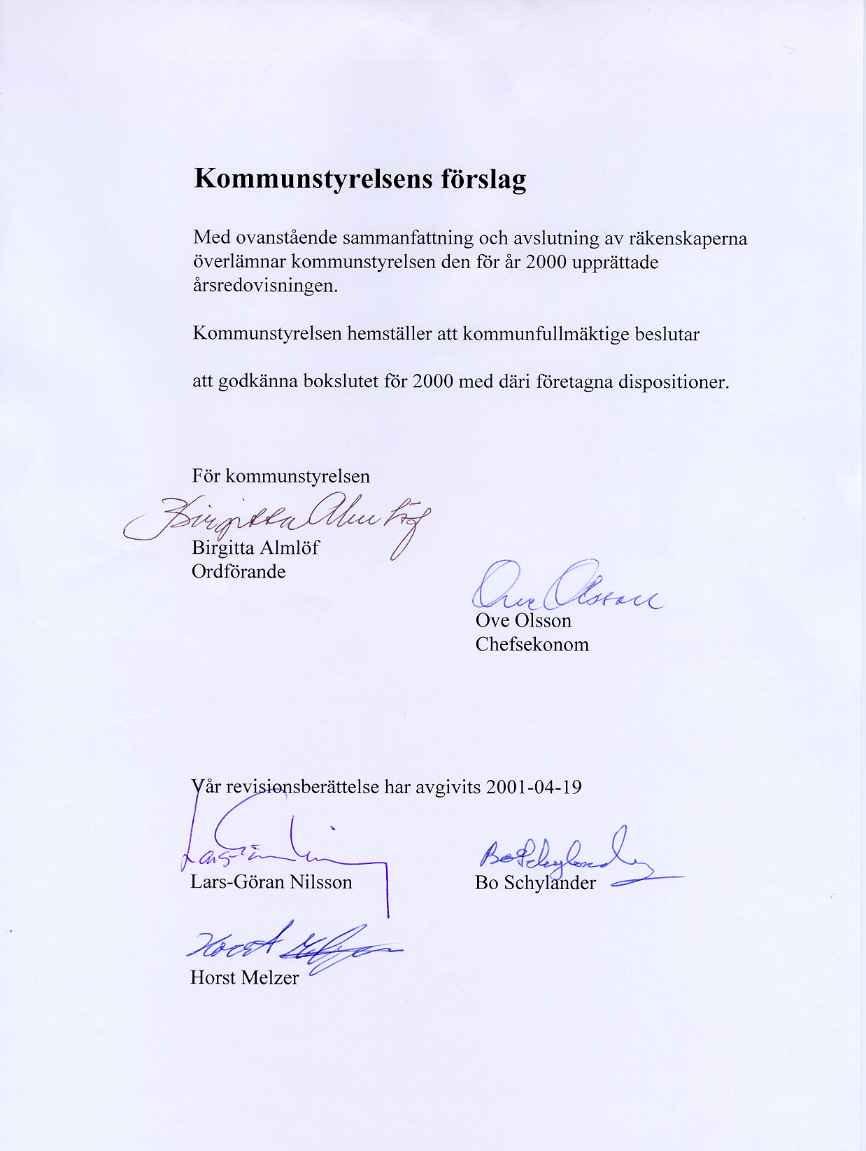 VALLENTUNA KOMMUN