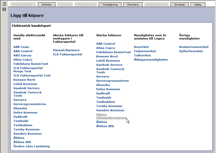 Senast Uppdaterad: 10-06-16 Exder Västra Götalandsregionen Sida 6 av 18 I exemplet ovan har vi lagt upp en artikel med artikelnummer 0 och artikelbeskrivning Fritextartikel (artikelnummer och