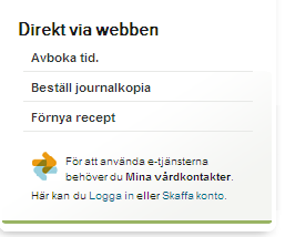 6.3 Erbjuden e-tjänst Om e-tjänster ska fylla någon funktion och göra någon nytta måste de användas och för att användas måste de vara lätta att hitta.