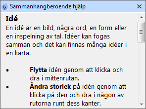 Kartöversikt Genom att markera detta alternativ så visas kartöversikten i den