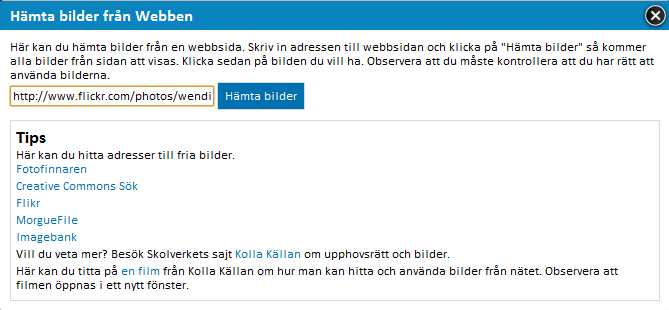 Klicka på Ok, så bäddas filmen in på din sida och du kan flytta runt, ändra storlek och kopiera den - precis som med vilket objekt som helst.