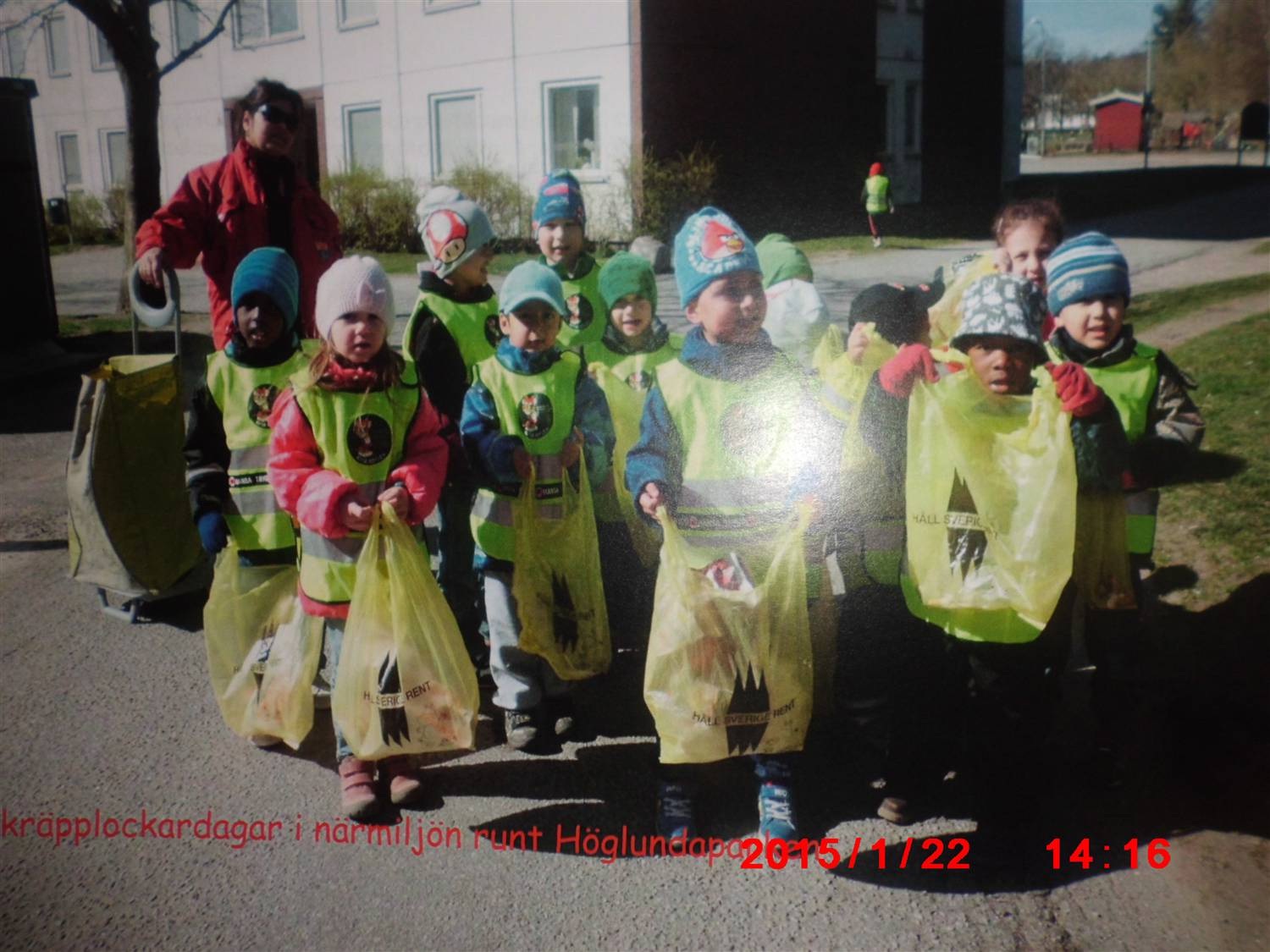 c. Infoga 1-4 blder som llustrerar vad n har gjort.