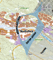 [1 Skellefteåprojektet Energianvändningen och koldioxidutsläppen har beräknats i en livscykelanalys (LCA Life Cycle Assessment) för de fyra olika alternativen samt nollalternativet.