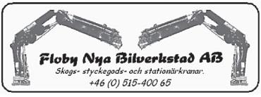 Vi som sponsrar Floby-Bladet Blomster- Verksta n i Floby VILL DU SYNAS HÄR?