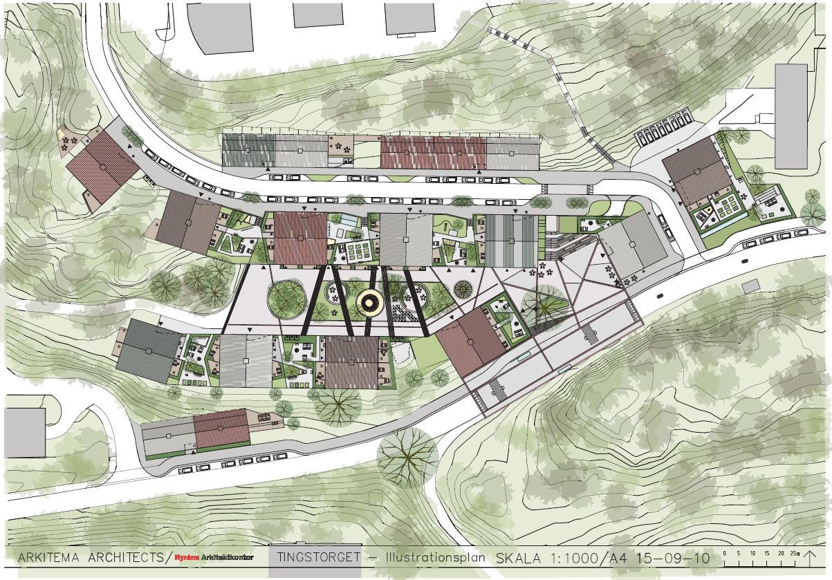 Föreslagen situationsplan