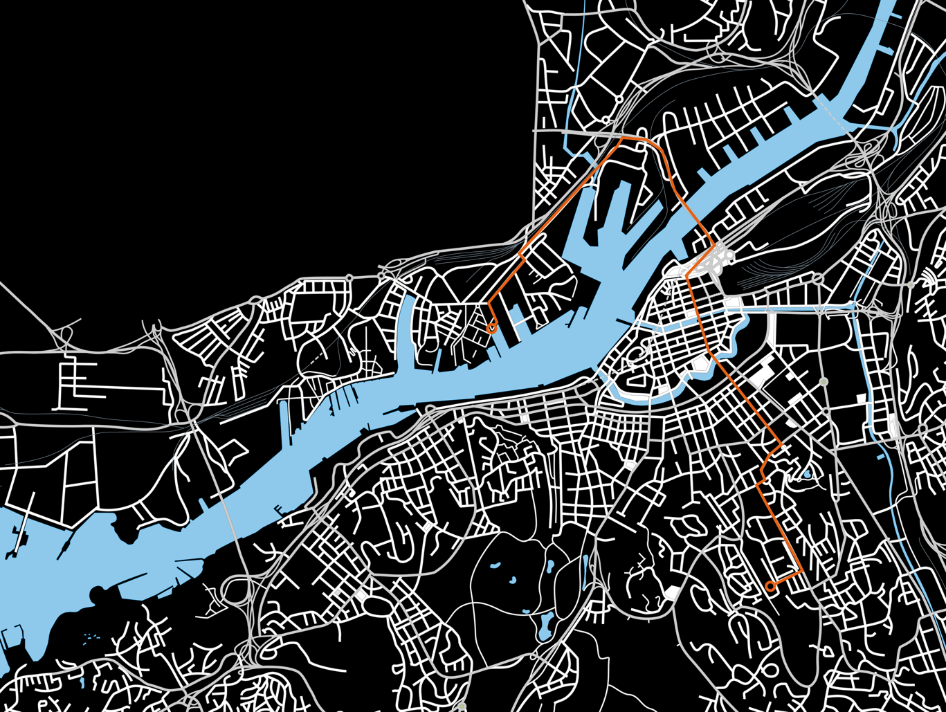 Test route Lindholmen Science