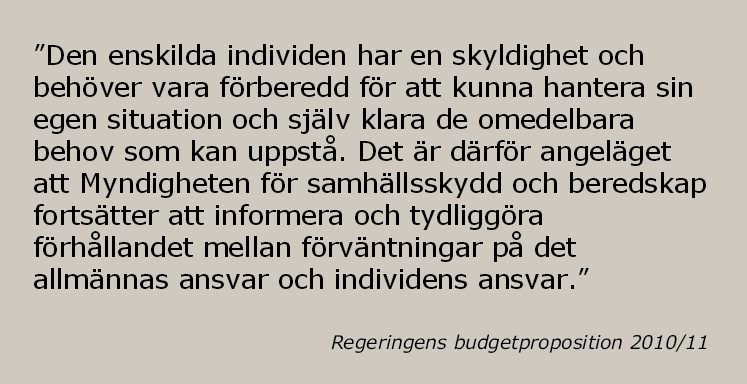 Resiliens är ett samhälles förmåga till återhämtning efter till exempel en
