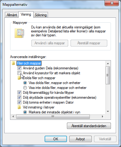 Utforskaren Utöka mapplistan till vänster När du bläddrar dig fram i mapplistan på höger sida i Utforskaren expanderas inte mapparna i menyn till vänster som de gjorde i