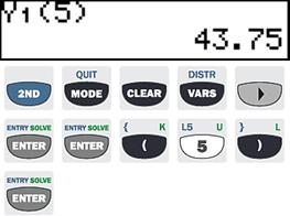 Arean tecknas ( x,5 x) 3,5x f( x) (10 x) (10 x) Infoga, Räknare och sedan definiera funktionen Verktyg, Åtgärder, Definiera och skriv in funktionen.