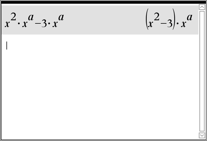 Här kan man bryta ut x a och får då a x ( x 3).