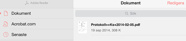 Applikation för att läsa och hantera handlingar Som ledamot i Strömstads kommun når du kallelser till KS och KsAu på webbadressen: https://www.stromstad.se/webbtillbehor/loggain.