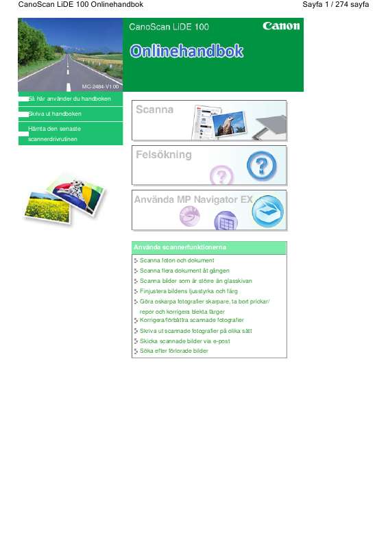Du hittar svar på alla dina frågor i instruktionsbok (information, specifikationer,