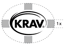 1.1.7 Gamla versioner av KRAVs märke KRAVs nuvarande märke lanserades i februari 2010.