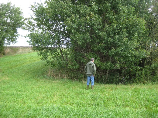 Kan erosionen förhindras, sedimentationen förbättras innan vattnet når brunnen? Ytvattenbrunn Kan dräneringen ledas in i märgelgraven för att dämpa flöden och öka sedimentationen? Figur 22.