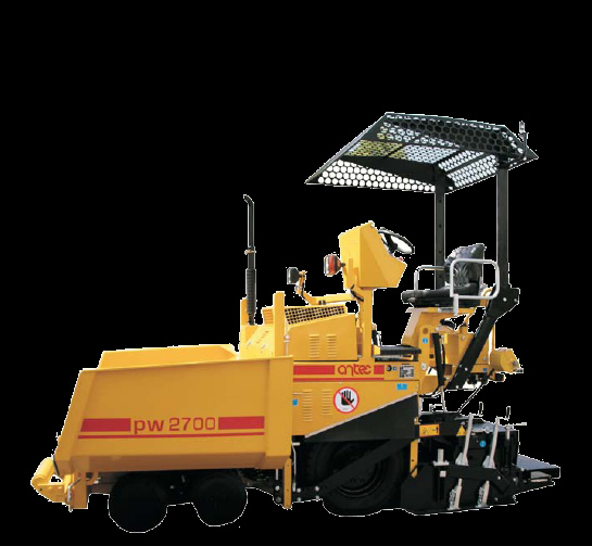 Antec asfaltutläggare Smidiga maskiner med god kapacitet, arbetsvänliga och lätta att underhålla.