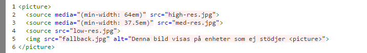 Teknik baserad på CSS Används av amazon Amazon använder en CSS-teknik som går ut på att använda CSS media queries för att byta bakgrundsbild på en div.