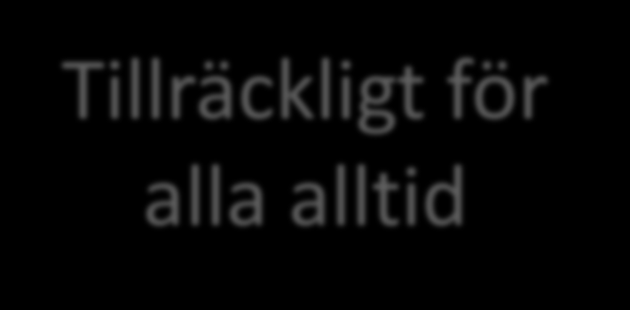 Hållbar utveckling En hållbar utveckling tillfredsställer dagens behov utan att äventyra kommande generationers möjligheter att tillfredsställa sina behov.