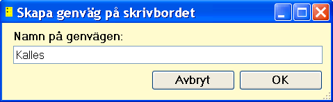 När du gjort alla inställningar klickar du på sparaknappen eller väljer Arkiv och Spara i menyn. Första gången du trycker på Spara kommer du till en Spara som-dialog.