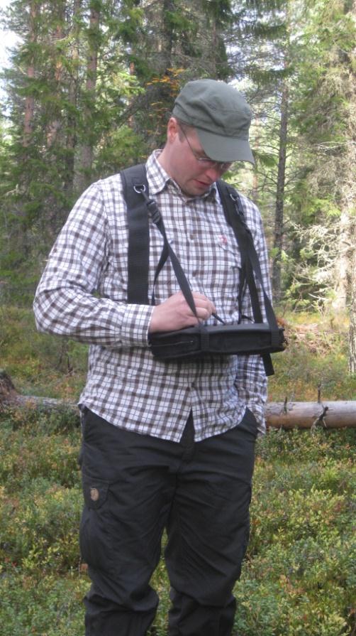avverkningsplan samt förnyelsekedja Terrängarbete Alla GIS-data är med i terrängen Granskning av preliminärt gjorda avgränsningar, natur-