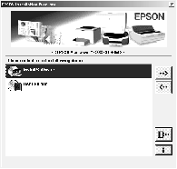 . Dubbelklicka på Install Software (Installera programvaran) i dialogrutan som visas.. Klicka på knappen Advanced (Avancerat).. Välj EPSON BarCode Font och klicka på Install (Installera). 6.