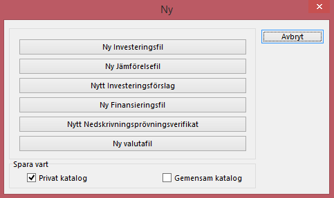 Valutafil Valutakonvertering är tillgänglig i Enterpriseversionen vid konsolidering av investeringsfiler och finansieringsfiler. En valutafil kan skapas för att hantera omräkningskurser för valutor.