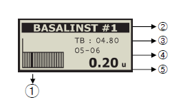Använd för att gå till nästa timme 3. OBS!
