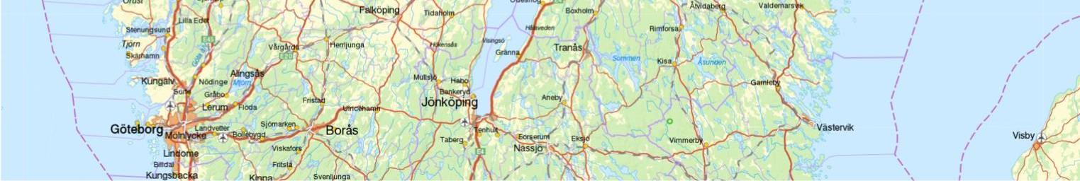 Karlskoga: 14 / 18 min. Arboga: ca. 13 min. Kristinehamn: 23 min.