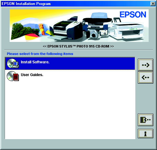 Installera på Windows Följ anvisningarna i det här avsnittet när du installerar skrivaren.