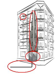 Bilaga 1 Kravspecifikation Telia Fastighetsanslutning (FTTH & FTTB) Fastighetens Teknikutrymme, GAP, Anslutningspunkt. samt Avtalspartens Teknikutrymme, GAP, Anslutningspunkt samt.