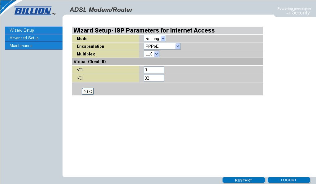 Denna siffra är den förinställda IP-adressen för denna router. Tryck på Gå till.. 2. Ett fönster för användarnamn och lösenord kommer fram.