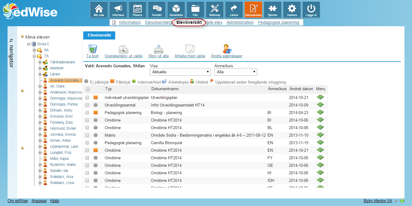 Sida 14/20 Bild 17 Elevutveckling 9.