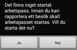 7.3 Rensa personlista Du kan lätt rensa i din kundlista genom att hålla fingret på namnet tills ruta kommer upp med valen: Ta bort, Ta bort alla, Avbryt och Bytt batteri - Vill du ta bort den