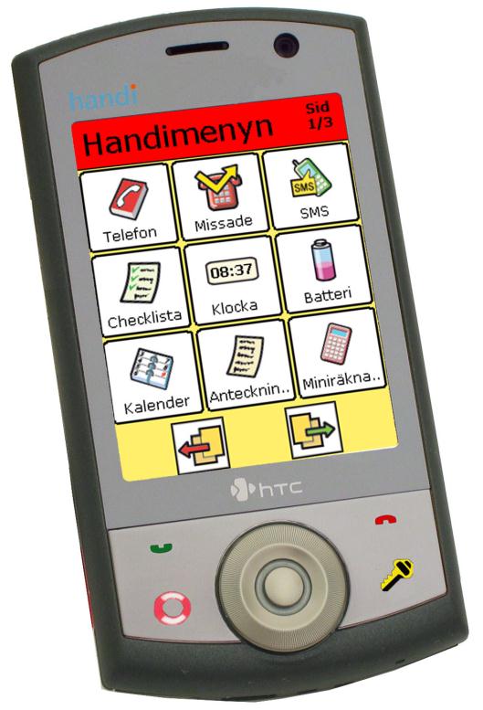 Bruksanvisning Handi 4 Handbok för Handifon HTC Touch