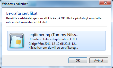 1 Så här gör du för att hämta ditt SITHS-certifikat till din Telia e-legitimation. Öppna mejlet med information om att du ska hämta ditt SITHS-certifikat, avsändare är : hsa-siths@e-identitet.