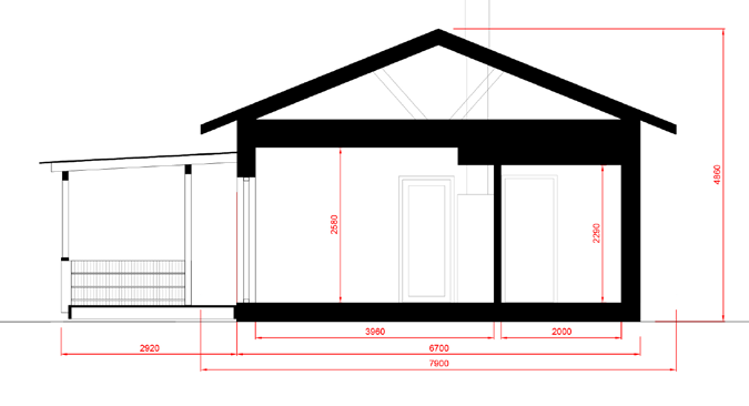 Mastersovrum: 9,5m² Sovrum: 7m² Dusch och 2 x WC: 4,5m²