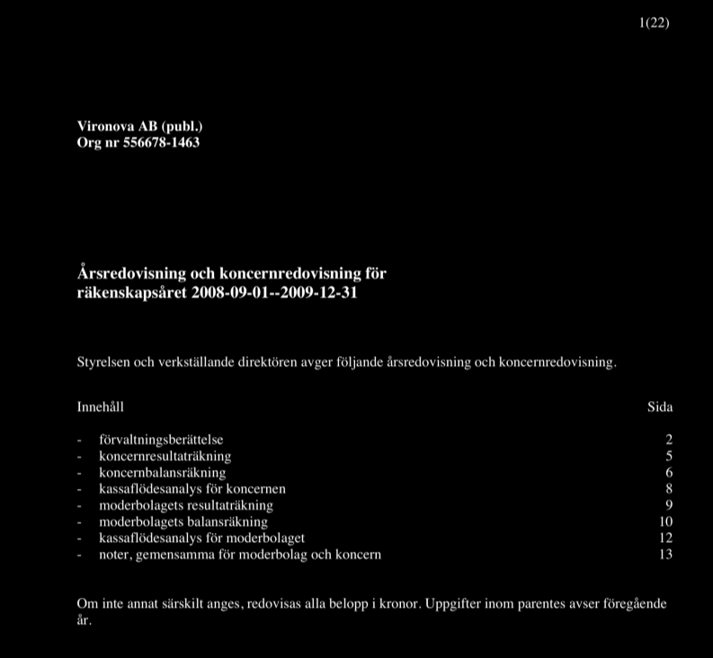 ÅRSREDOVISNING