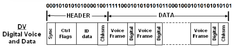 Codec ordnar med matematiska triks en akustisk kompression som håller ner datamängden till ett minimum med maximum ljud kvalitet. D-Star använder AMBE codec.