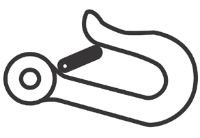 Lyft aldrig stolen genom att hålla i benstöden eller armstöden Lyft aldrig rullstolen med brukaren sittande i stolen. 7.9 Drivring Netti 4U comfort CEDS levereas som standard med aluminium drivringar.