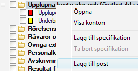 Grafisk översikt I dokumentlistan (Specifikationer) som visas när du klickat på Specifikationer finns Grafisk översikt längst upp.